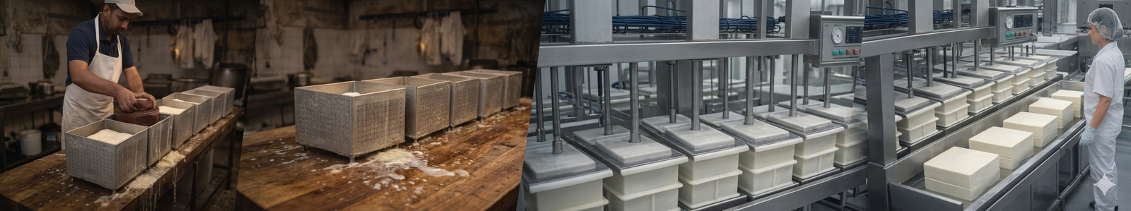 Manual vs Automated Pressing Systems in Paneer Manufacturing